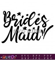 Bridesmaid Decorations Wedding  Bride Tribe SVG